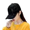 Spring and Autumn Baseball Cap Women's Fashion Gold Line M Standard Casual Versatile Cap Temperament Batch