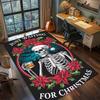 3D Horror Movie Characters Skull Carpet Rug Art for Room Decor Sofa Christmas Halloween Gifts Game Area Rug Non-slip Floor Mat
