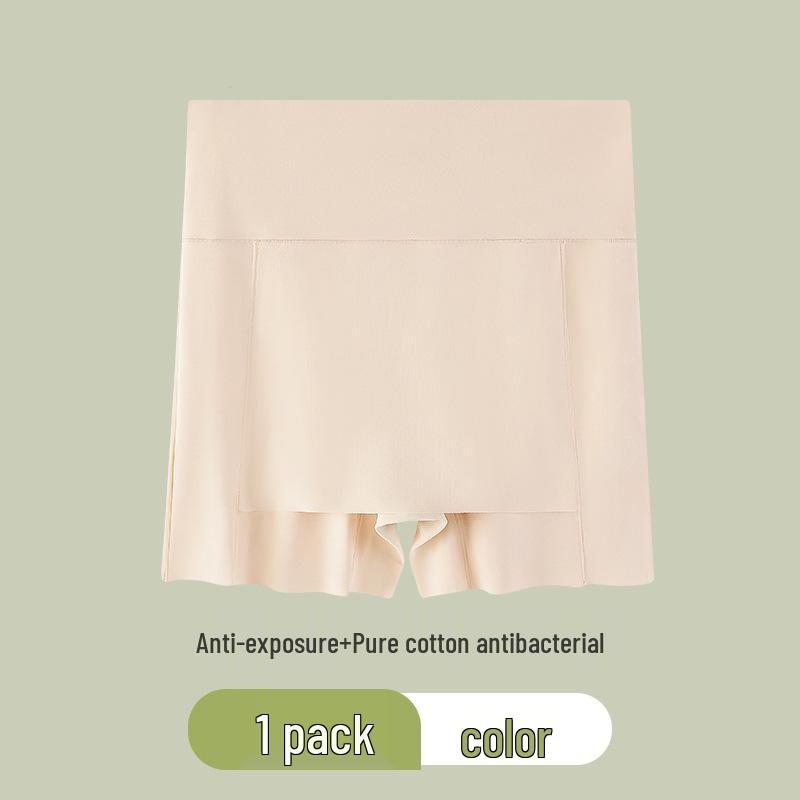 

Ice Silk Seamless Women s Double-Layer Safety Shorts XXL [Recommended 140-160 lbs]