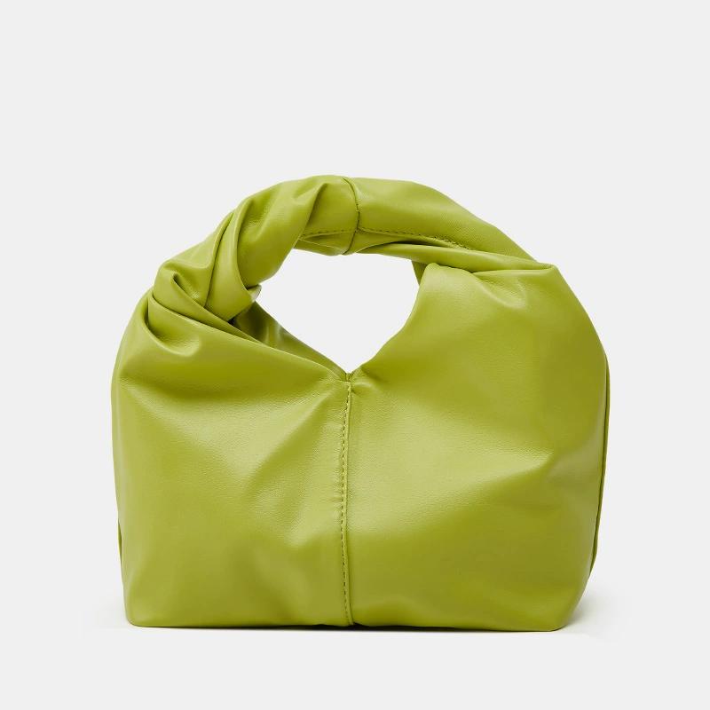 Design Small PU Leather Top-Handle Shoulder Bag for Women 2026 New Trend Fashion Y2K Handbags and Purses Females Bucket Bags