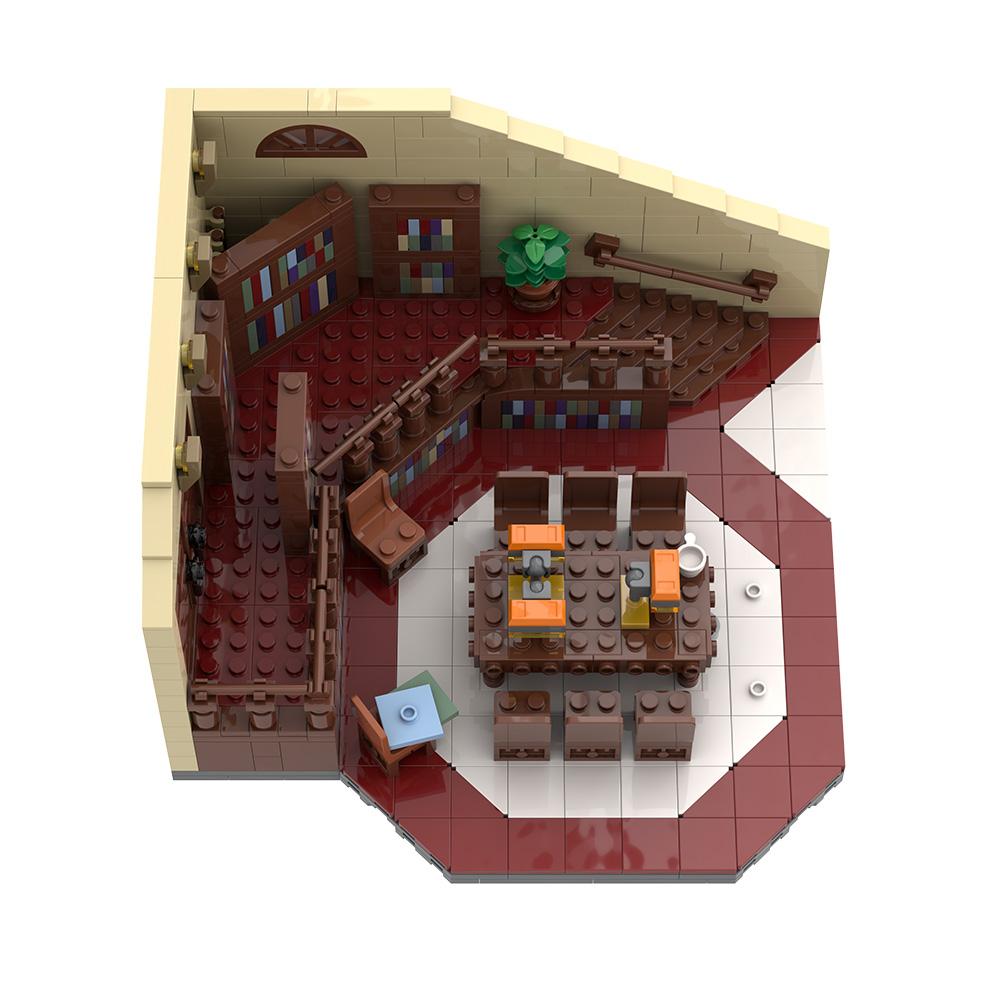 Gobricks MOC-99148 Buffy the Vampire Slayer: Sunnydale High School Library Building Blocks Bricks Toys Gift