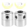 2 Set Grass Trimmer Head Brush Cutter Strimmer Lawn Mower Accessory with Line Gardening Tool