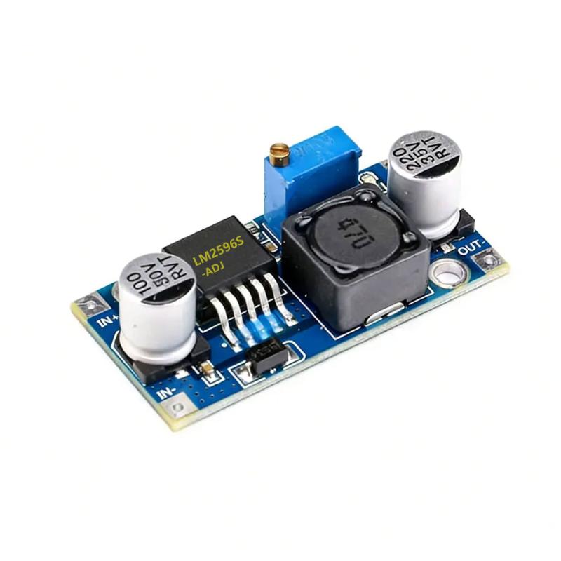 Lm2596 Lm2596S Power Module Led Voltmeter Dc-Dc Adjustable Step Down Power Supply Digital Display 24V To 12/5/3.3V