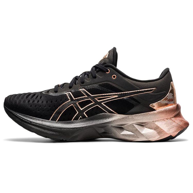 ASICS Novablast Women Low Top Running Shoes Black 1012B014-001 39