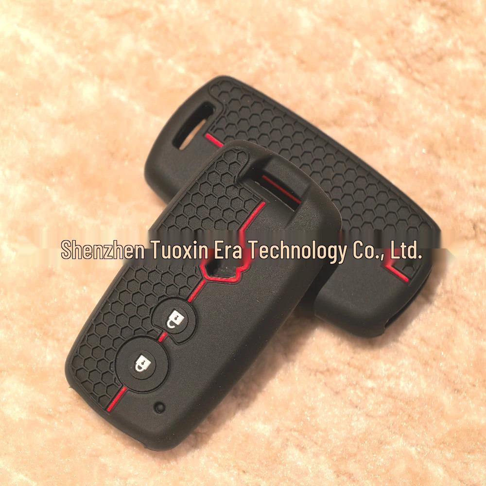 Silicone 2-Button Key Cover for Changan Suzuki Tianyu SX4, Swift, Vitara – Hollowed-out Style