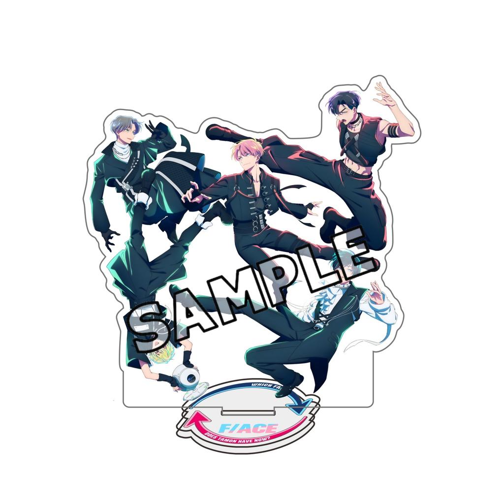 Tamon-kun Ima Docchi!?/Tamon's B-Side Anime Acrylic Stand Keychain Tamon Fukuhara Utage Kinoshita Double Sided HD Print Ornament
