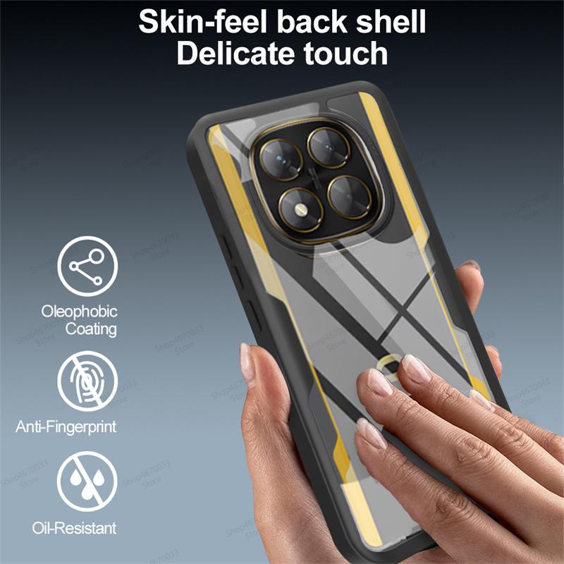 Husă de Telefon Antishock 360° Full Body Cover Pentru POCO F7 Ultra X7 M6 X6 F6 Pro C65 Silicon Funda Pentru POCO X5 X4 X3 F5 Pro Husă