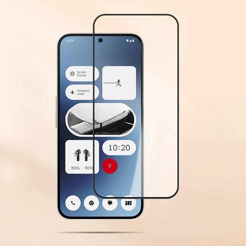 9D Tempered Glass for Nothing Phone 3a Black Edge Clear Screen Protector for NOTHING PHONE 3A 3a Phone3a Phone3A Protective Film