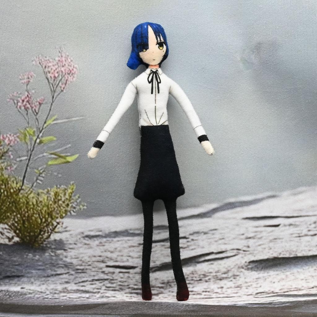 Bocchi The Rock Figure Candy Toys Gotoh Hitori Nijika Rikuo Doll Set Abstract Twistable Shape Dolls Gifts Figure Model Toys