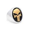Vintage Gothic 316L Stainless Steel Skull Rings For Men Women Punk Hip Hop Motorcycle Band Jewelry Halloween Gifts