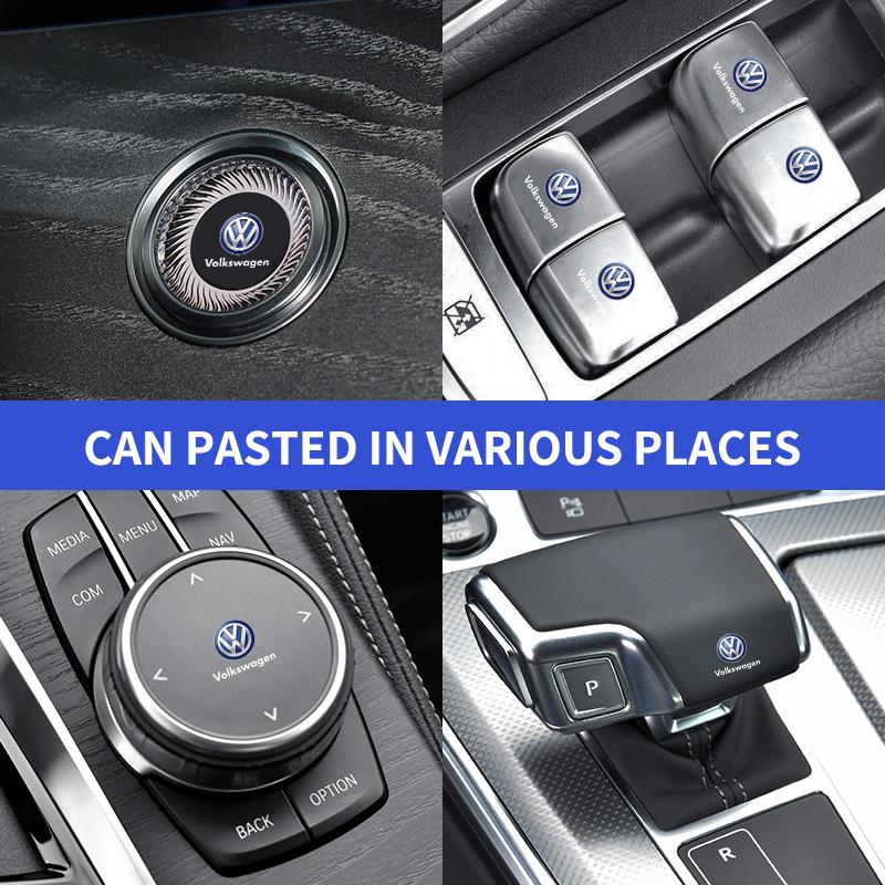 Emblema Adesivo Decorazione Metallo per Auto Accessori Auto Per Volkswagen Polo Passat B5 B6 B7 T4 T5 Golf 4 5 6 Tiguan Jetta Gol
