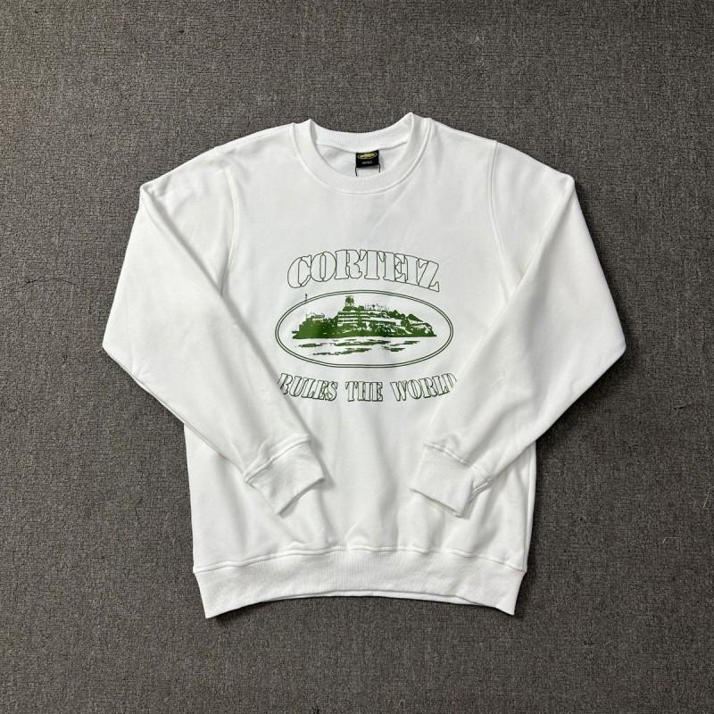26 American Streetwear Graphic Print Crewneck Sweatshirt Loose Fit Teens