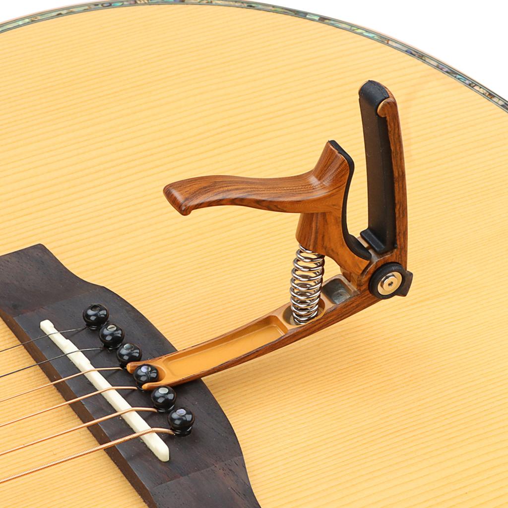 Quick Release 4 In 1 Guitar Capo Zinc Alloy Guitar Sliding Capo with String Cutter for Acoustic Electric Guitar Ukulele