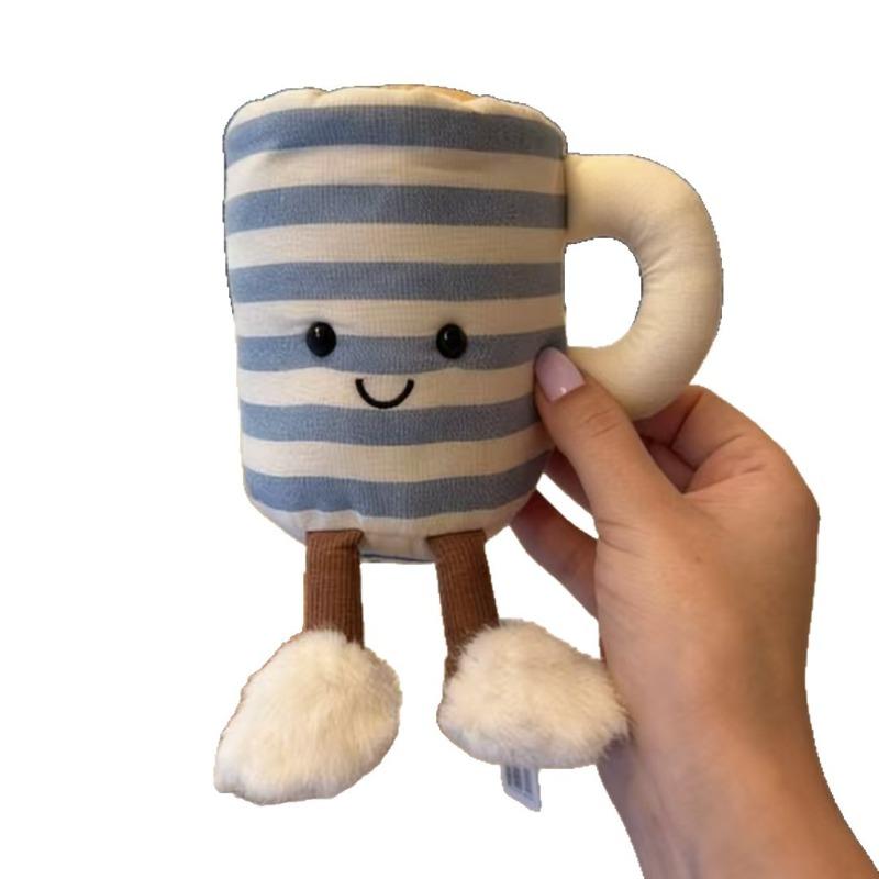 New Doll New Oatmeal Mug Cute Doll Plush Toy Doll To Give A Friend A Gift.