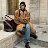 Color Block Striped Faux Fur Coat Long Warm Fashion Eco Jacket Women