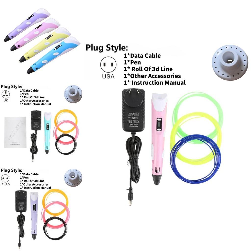 3d Printing Drawing Pen With Usb Power For Children Creative Play
