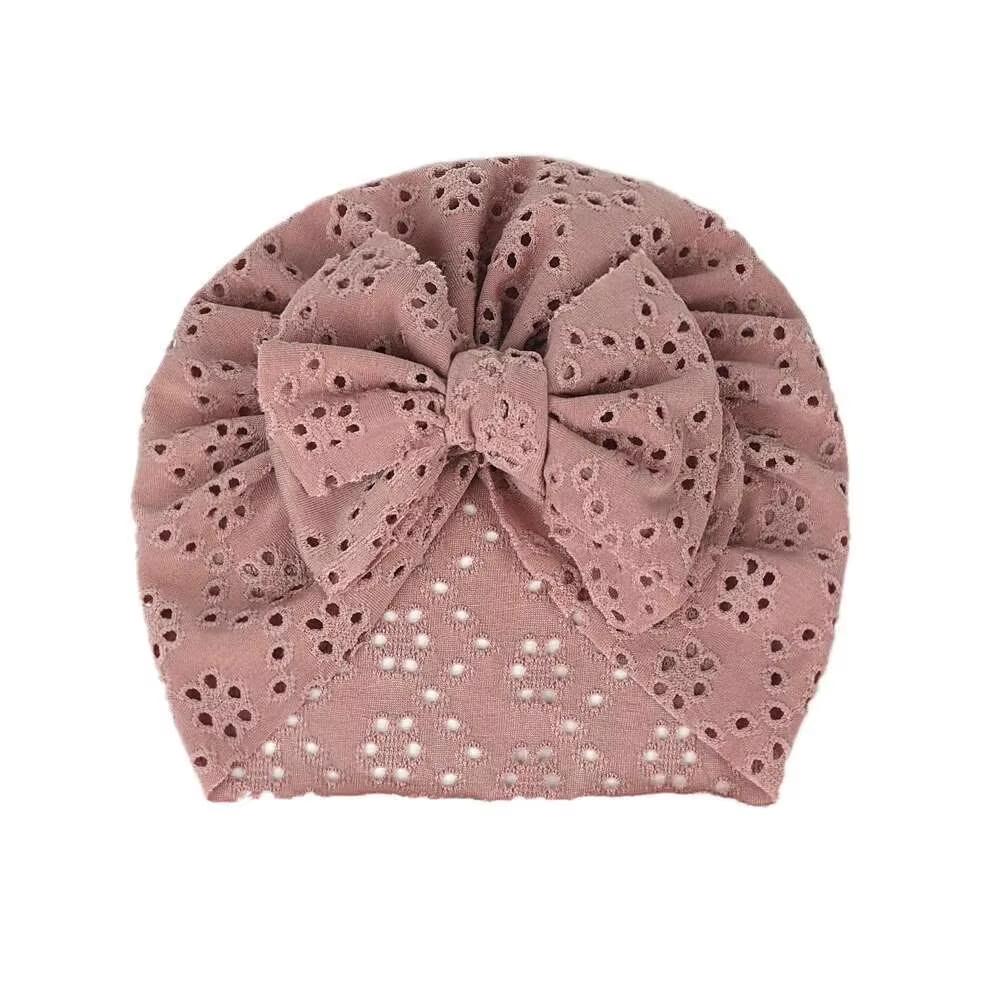 

Cute Baby Hat Girls Bowknot Beanie Cap Kids Newborn Photography Spring Autumn Summer Infant Turban Props Toddlers White