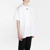 Off-White Oversized Fit Airport Tape T-Shirt White Men Streetwear OMAA038S201850030188