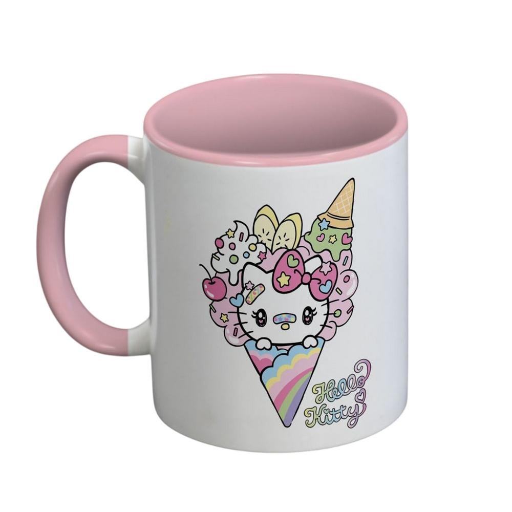 Hello Kitty Ice Cream Inner Two Tone Mug
