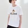 Men T-shirt Harajuku Summer Cat Printing Fashion Casual Street Short Sleeve T-shirts Top Comfortable Trend Clothes Streetwear