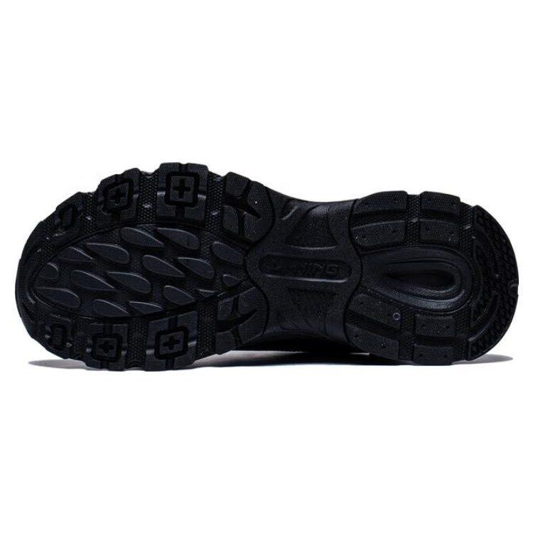 Li Ning Aurora 2K Comfortable Cushioning, Wear Resistant Low Top Casual Shoes Women's Black AGCT108-2