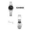 Casio Ltp V006d 1budf  Ltp V006d 1b  Analog Sat Student Female Metal Watch