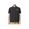 Adidas Solid Color Casual Sports Polo Shirt Men Tops Black JD1434