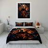 Elegant Dog-Themed Decor Trio Set  Kid'S And Adults' Bedroom Decor, Exquisite Three-Piece Bedding Set Gift