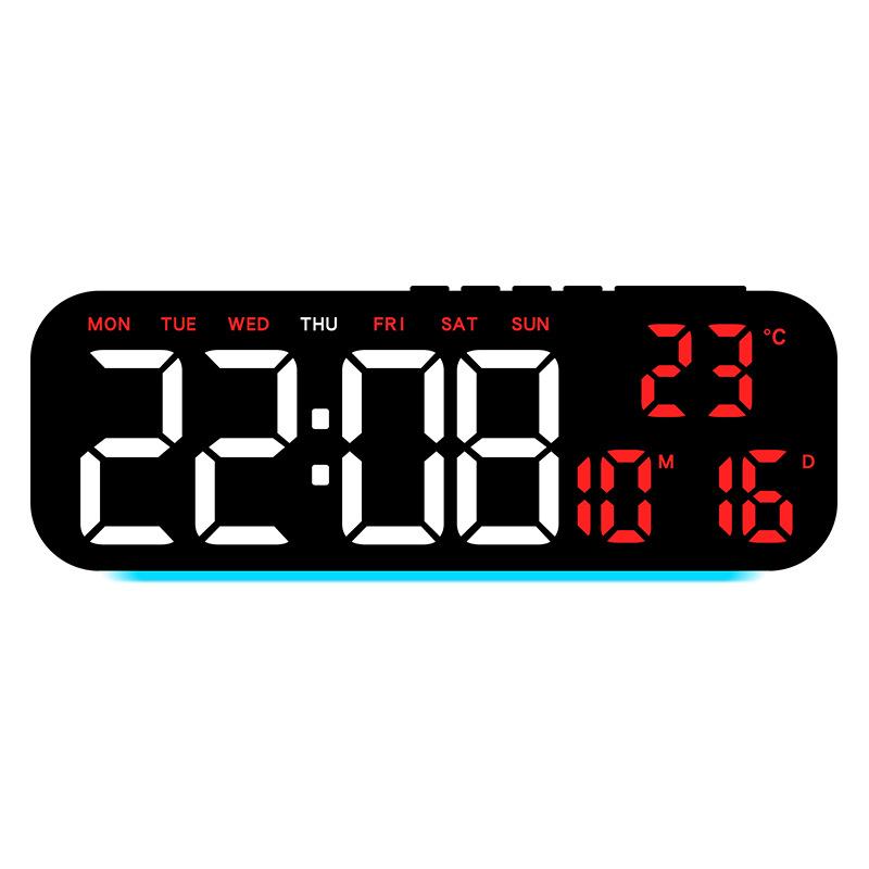 Decorațiuni pentru casă Ceas electronic Ceas deșteptător simplu Ceas LED multifuncțional Seturi multiple de ceas deșteptător Lumini de atmosferă