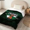 Fk Zalgiris Print Flannel Blanket, High quality Comfortable for All Seasons, Home Decor, Warmth and Comfort, Perfect for Christmas Gifts
