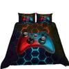 Gamepad Digital Printing Three-Piece Set, Home Textile Four-Piece Set, Quilt Cover, Bed Linen, Bedding