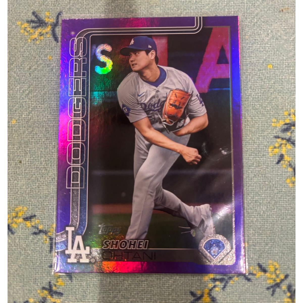 Used Limited to 250 pieces MLB 2025 TOPPS SERIES 2 BASEBALL Shohei Otani insert card