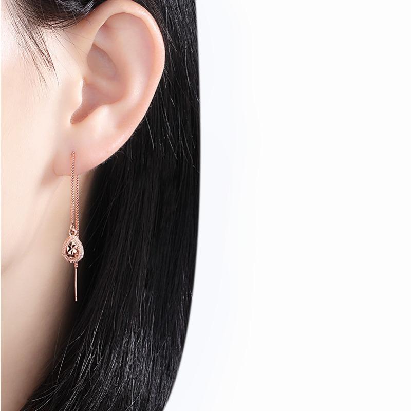 Ciucuri Simpli la Modă Picături de Apă pentru Bijuterii de Damă pentru Studenți Pentru a Preveni Alergiile