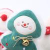 Christmas Cat Plush Toy, Santa Claus Snowman Tree Interactive Bite Cat Toy, Indoor with Bell, Portable, Wear-resistant, Bite Resistant, Easy To Clean