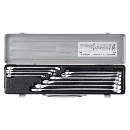 TONE Combination Wrench Set CS100 Silver (10 Pieces)