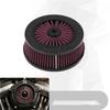 Authentic Inner Air Cleaner Intake Filter System For Touring Dyna Softail Sportster XL 04- 22 0206-0001 Motorcycl