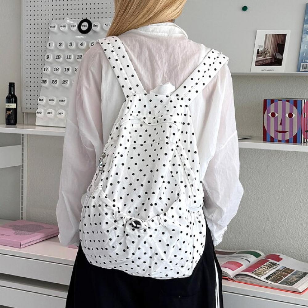 Fromheaven Men Dot Backpack Bobusang Bag