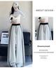 Retro Women's Color Block Patchwork Sweatpants - Loose Wide-Leg Style for Spring & Autumn in Southeast Asia