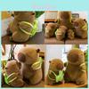 Capybara Plush Toy With Pp Cotton Filling For Kids Gift Animal Companion