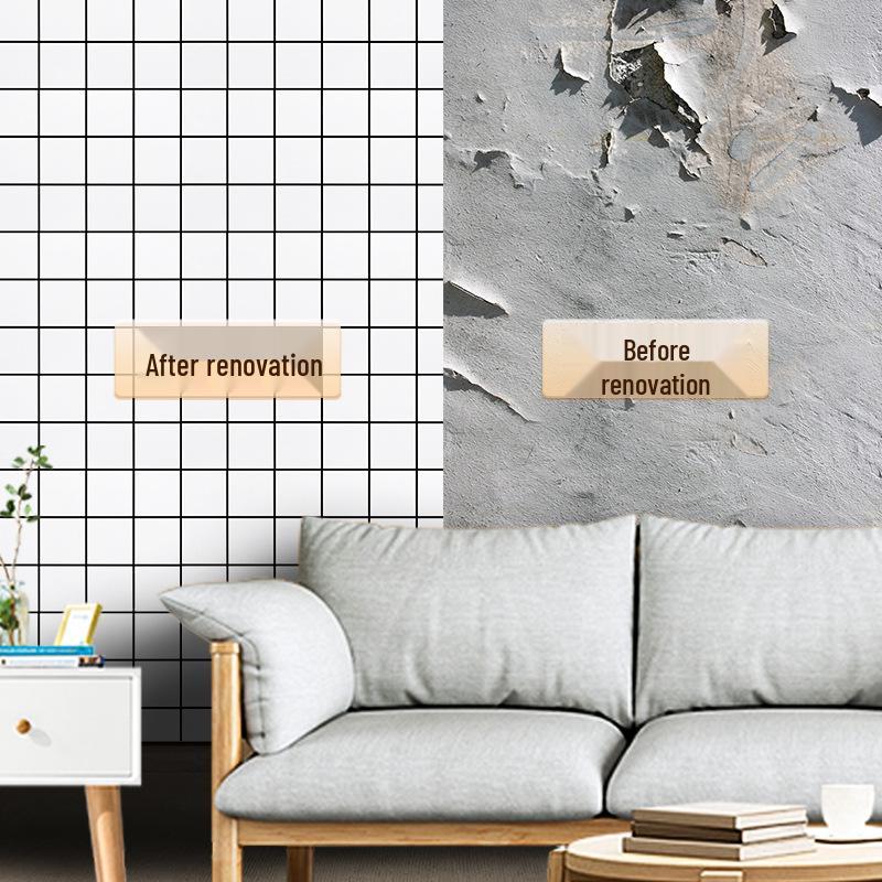 Self-Adhesive Waterproof Aluminum-Plastic Marble-Effect Wall Panel Sticker