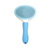 Stainless Steel Pet Shedding Comb for Cats & Dogs - Detangling Slicker Brush with Fine Teeth