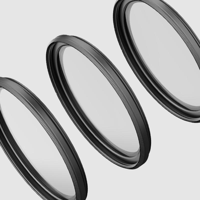 Universal 49mm Filter Mount Adapter For Action Camera Lightweight Aluminum Alloy For ND CPL Lens Creative Shoot Effects