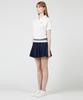 AVEN Raglan Relaxed Fit Polo Shirt White