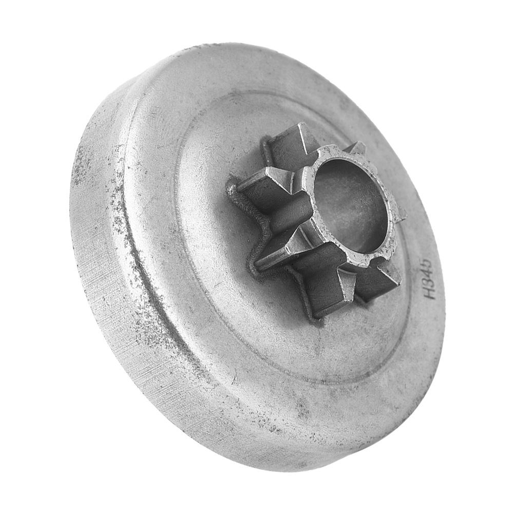 Clutch Drum Sprocket Stainless Steel 7 Teeth Fit for Husqvarna 340 345 350 445 450 Electric Saw