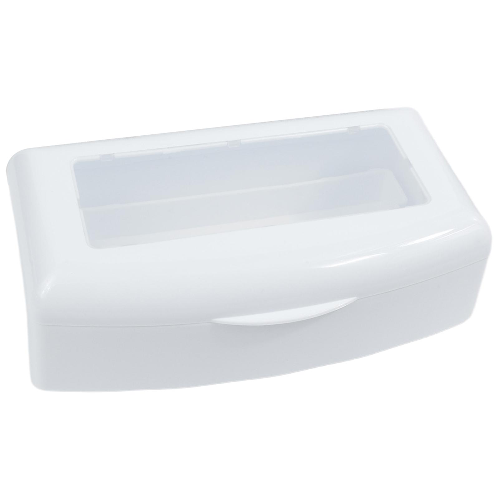 Sterilizer Box for Nail Tools Sterilizations Tray Practical Nail Tool Disinfects Box Nail Supplies Manicure Tools белый