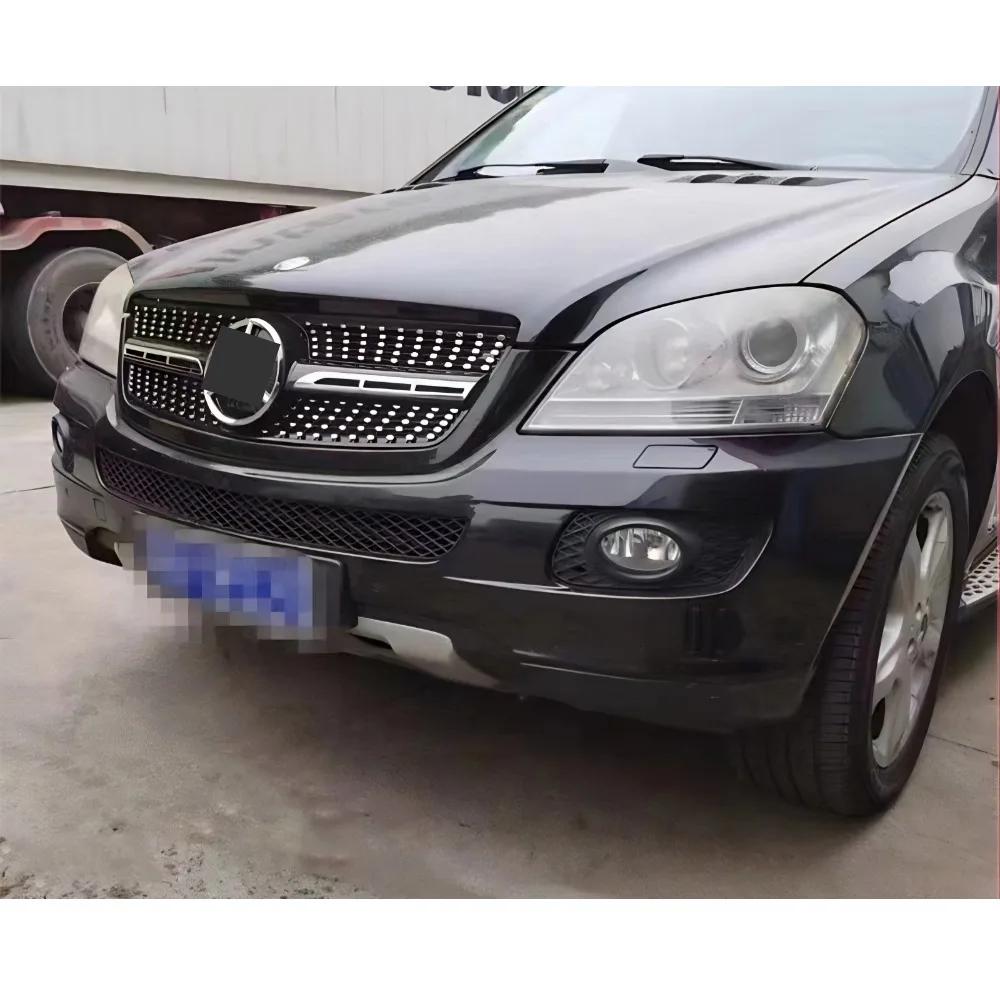 For Mercedes Benz ML W164 ML350 ML320 ML500 Front Grille Mesh Grill 2006-2011 Car Accessories Replacement Auto Parts