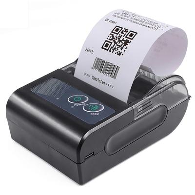 Mini Portable Thermal Printer Wireless Lable Receipt Shipping Exrpress Printer USB BT