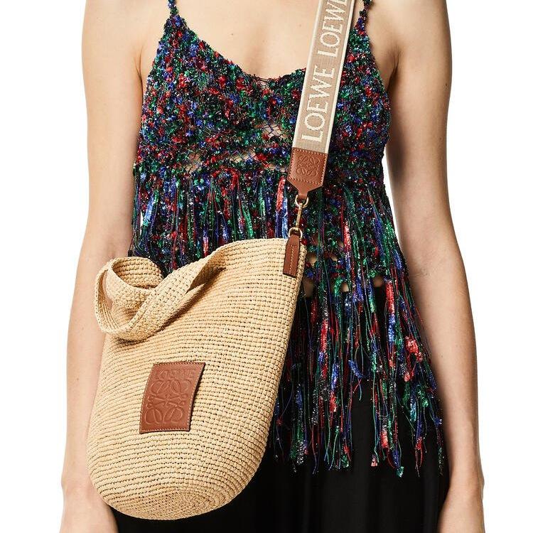 Loewe Slit Mini Bag Natural/Tan Women Shoulder_bags A685453X07-2435