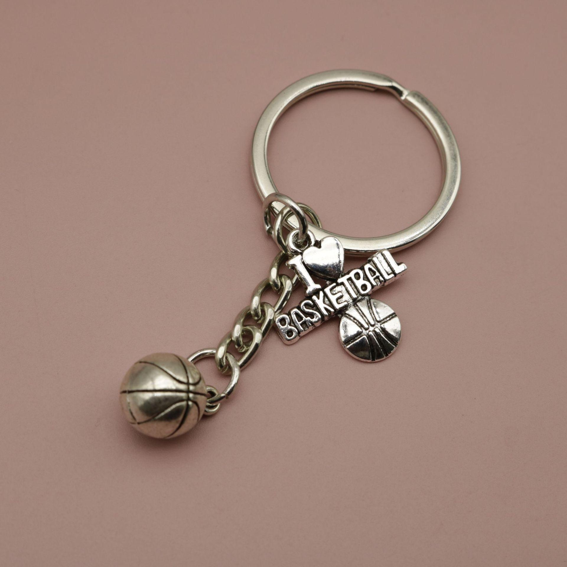 Simple Hot Selling Basketball Keychain Pendant by Xiyin