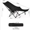 Adjustable Four-Gear Folding Recliner: Portable Moon Chair & Office Nap Bed